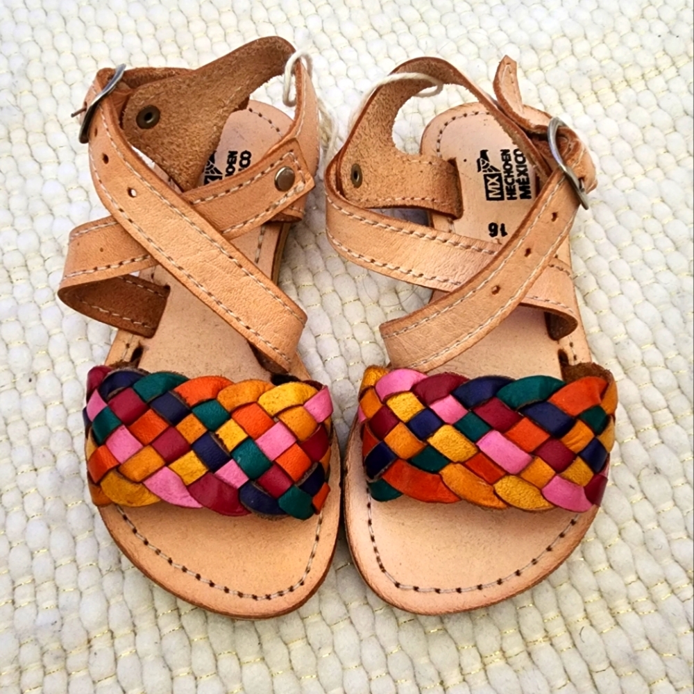 Toddler Girls mexican chanclas